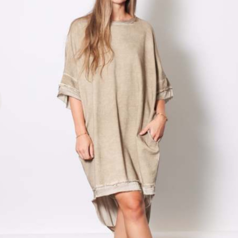 Sanctamuerte Sweatshirt Dress in San Shell Sz Large NWT